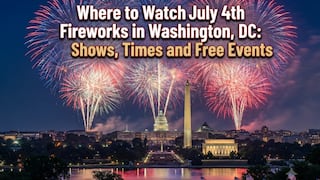 Where to Watch July 4th Fireworks in Washington, DC Near Me: Best Shows, Times and Free Events (2026)