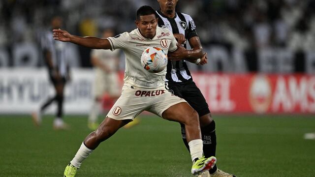 En Brasil: Universitario perdió 3-1 frente a Botafogo por Copa Libertadores