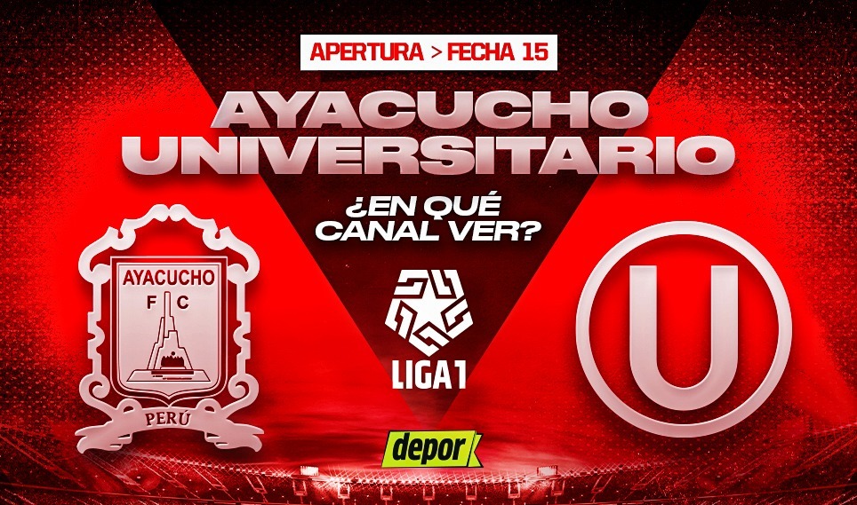 Universitario vs. Ayacucho FC por el Torneo Apertura. (Diseño: Christian Marlow)