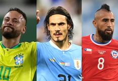 Con Neymar, Cavani y Vidal: once ideal de las grandes ausencias de la Copa América 2024