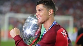 Cristiano Ronaldo y la reacción tras ganar su primer título con Portugal