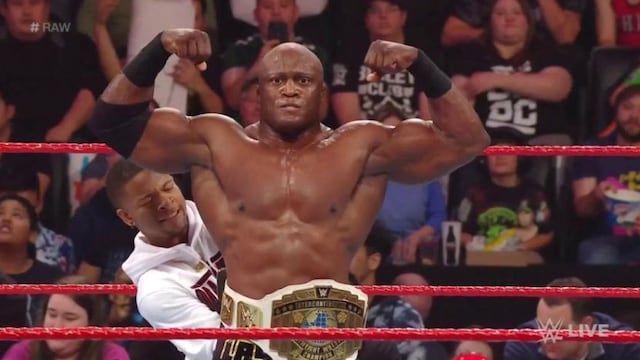 Empezó dominando: Bobby Lashley ganó su primera pelea como campeón Intercontinental en RAW [VIDEO]
