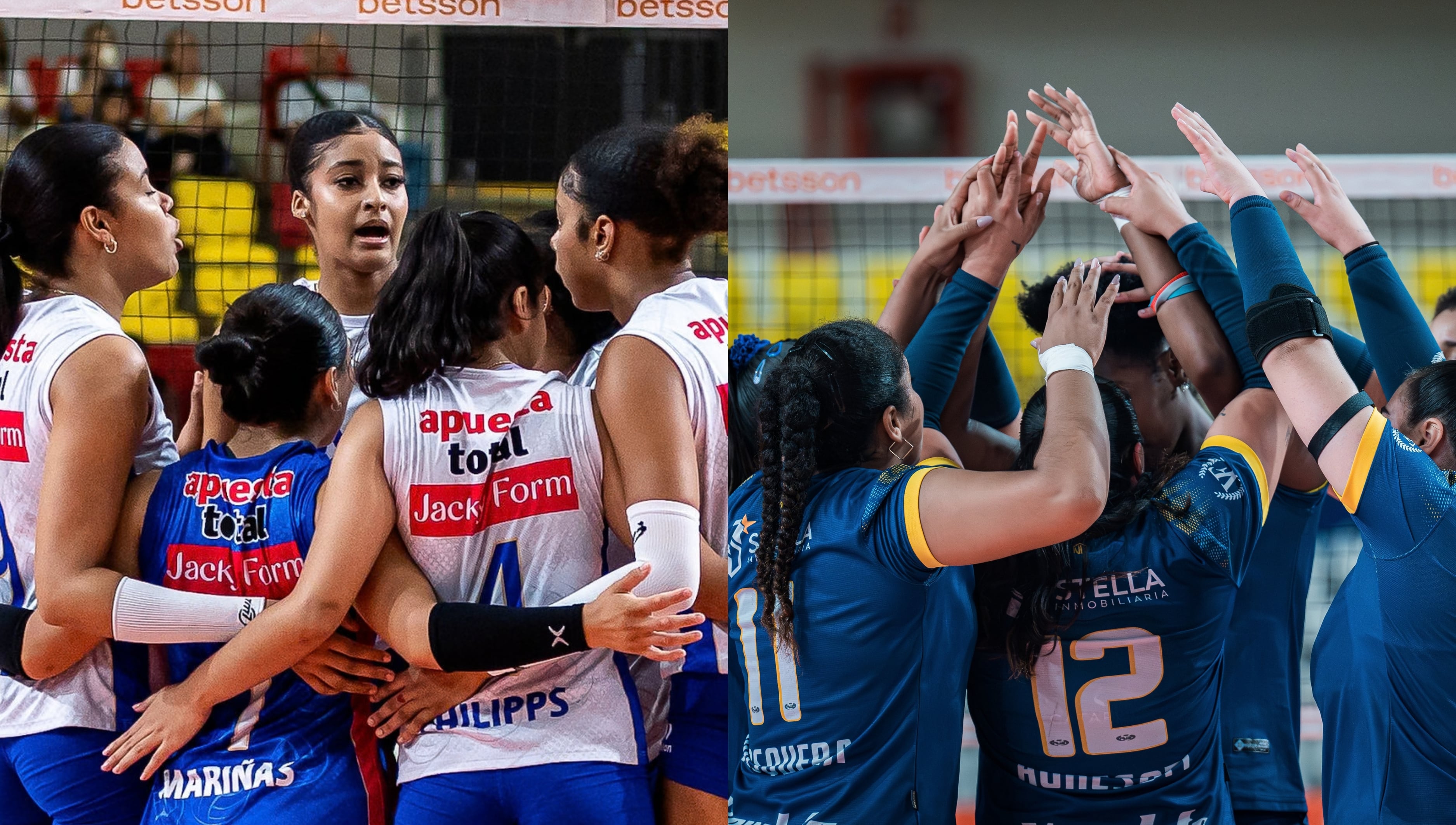 Géminis vs. Atenea se enfrentarán por los cuartos de finales de la Liga Peruana de Vóley. (Foto: FPV)