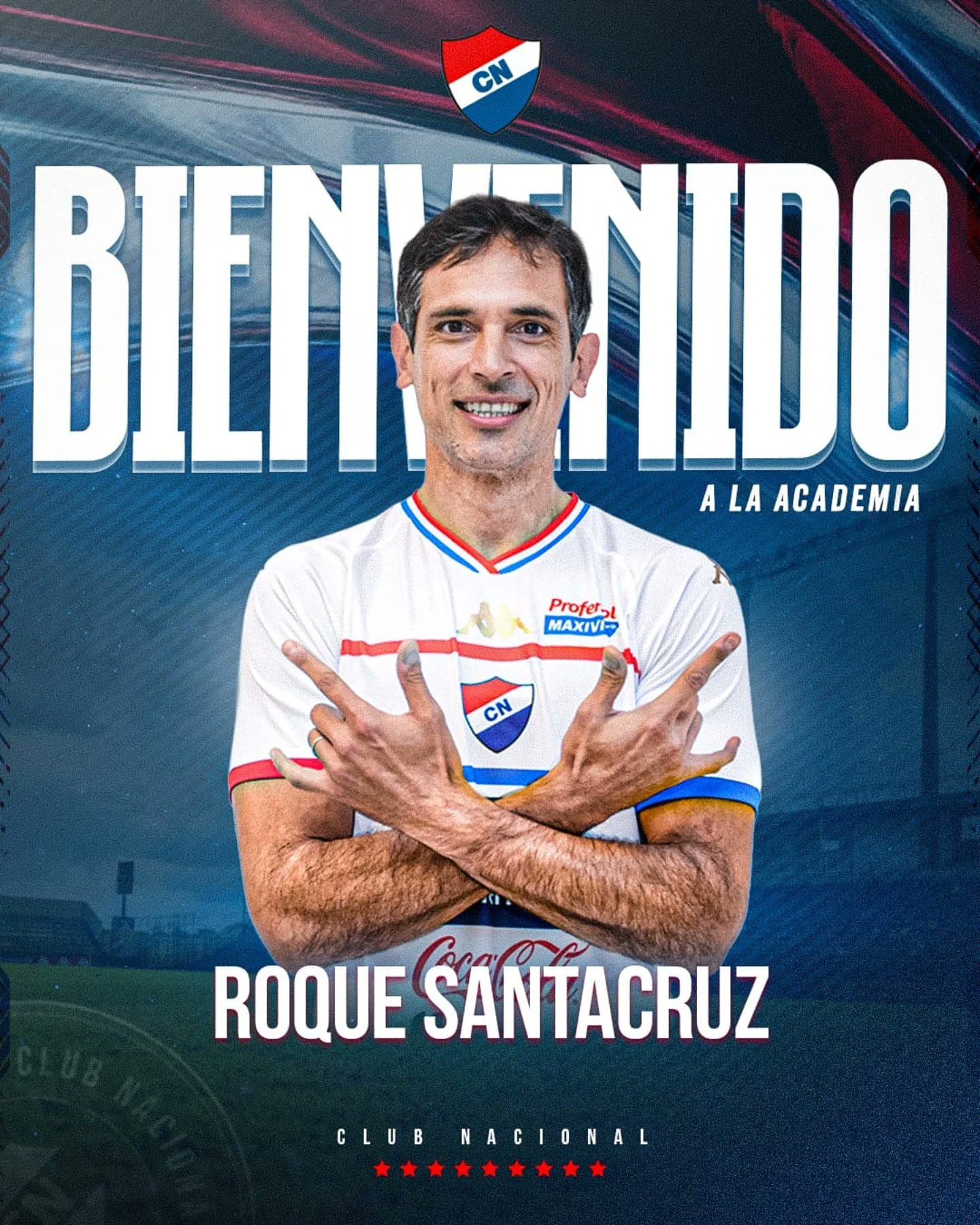 Roque Santa Cruz jugará en Nacional de Paraguay. (Foto: Nacional)