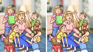 Reto viral: Tienes 20 segundos para encontrar las 7 diferencias en la imagen