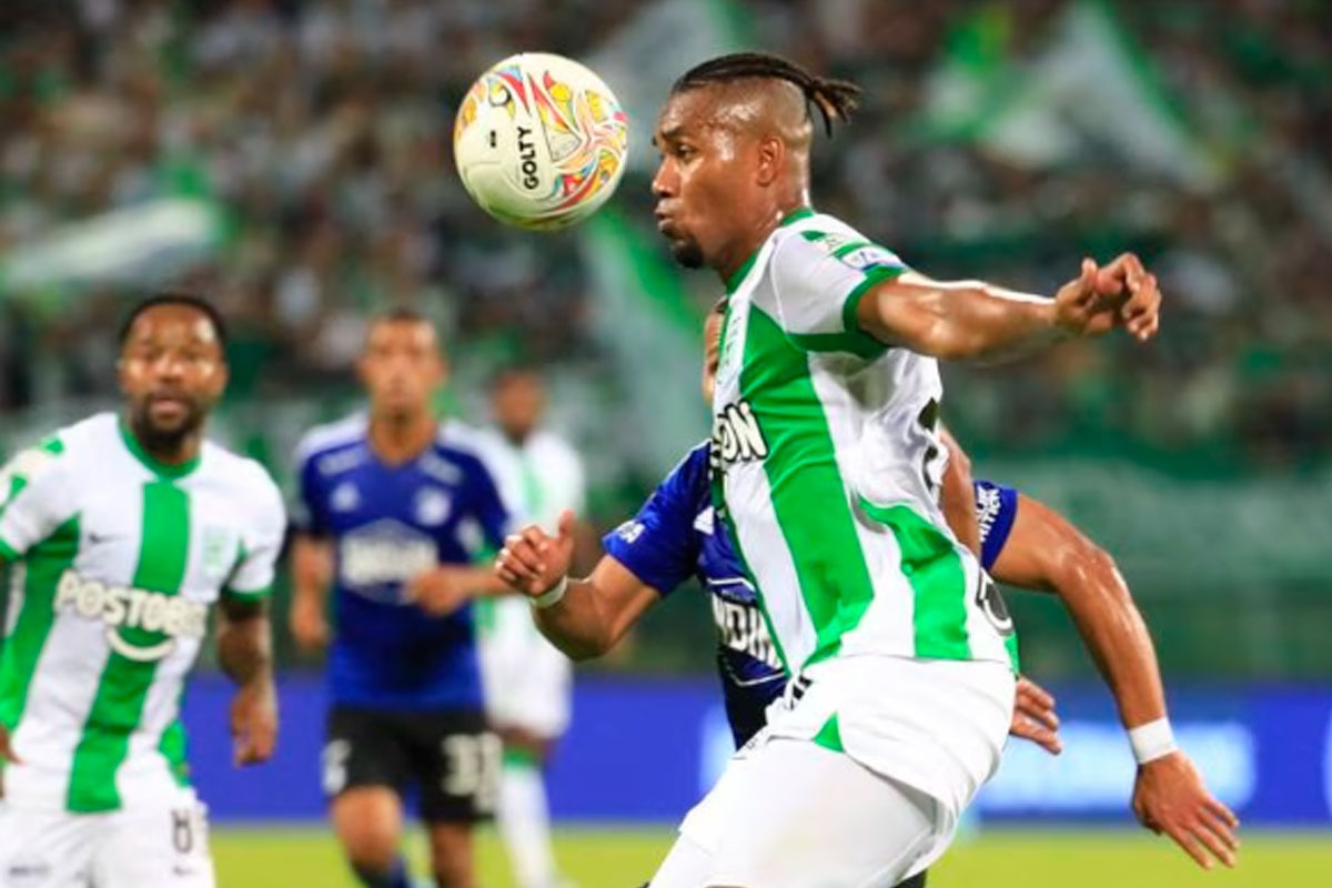 Atlético Nacional y Millonarios juegan la final de ida del Torneo Apertura en el Atanasio Girardot. (Foto: AFP)