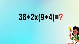 Si consideras poseer un intelecto superior seguro resolverás el reto matemático