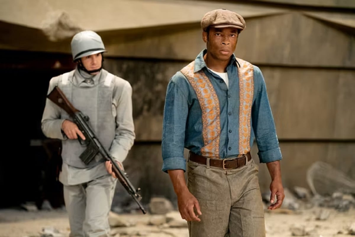 Dimitri Abold como Reaper en la película “Los juegos del hambre: Balada de pájaros cantores y serpientes” (Foto: Lionsgate)