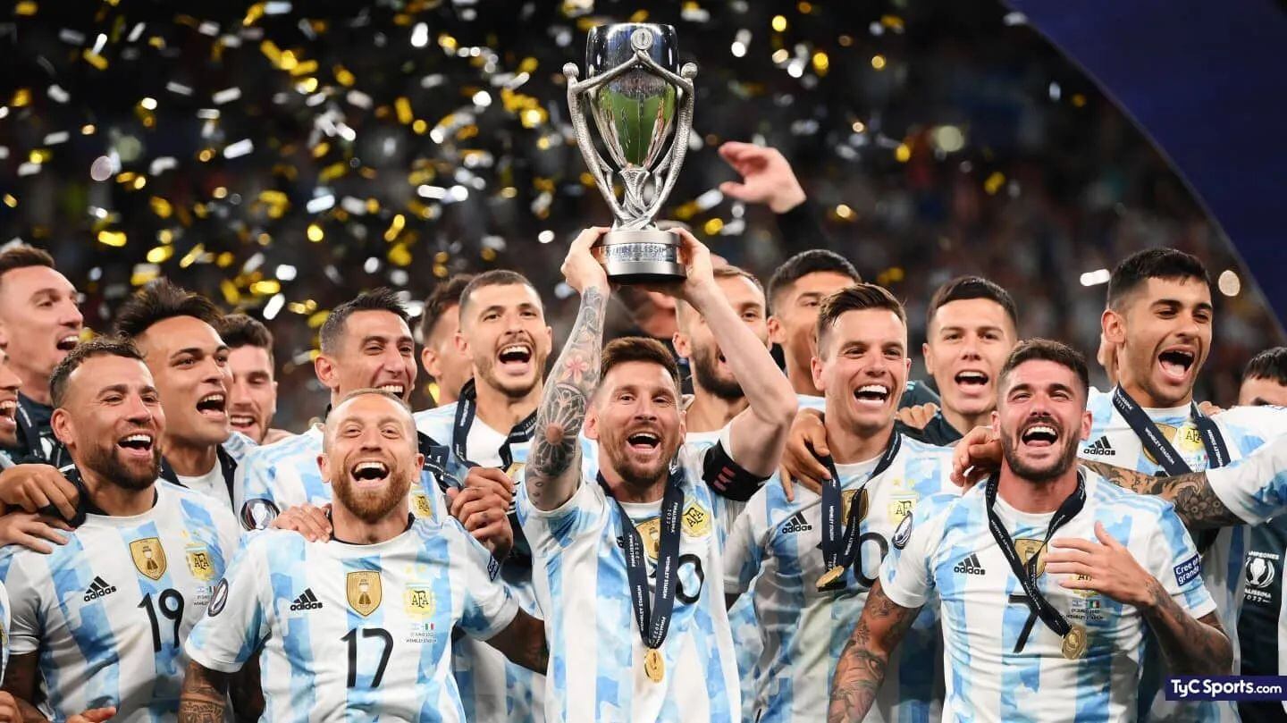 Argentina goleó 3-0 a Italia en la última edición de la Finalissima de 2022.