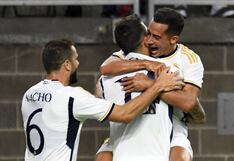 Real Madrid venció 2-0 al Manchester United por juego amistoso desde USA