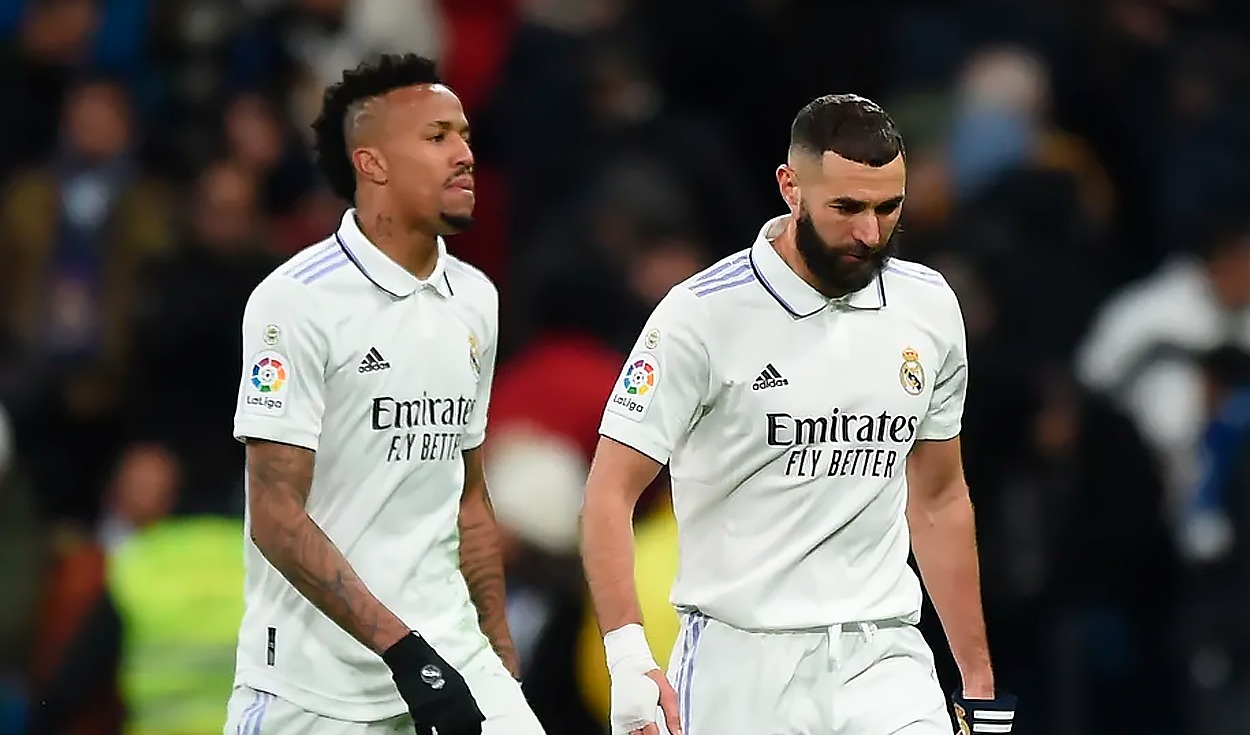 Militao confesó que molestó en el vestuario del Real Madrid la partida de Benzema. (Foto: Getty Images)