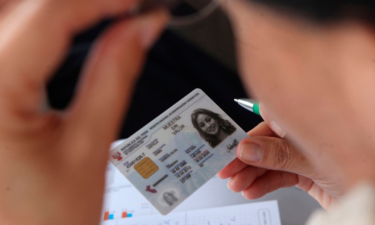 Conoce aquí los pasos para obtener DNI electrónico. (Foto: Andina)