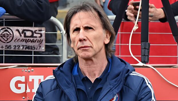 Ricardo Gareca no registra triunfos oficiales con Chile. (Foto: Getty Images)