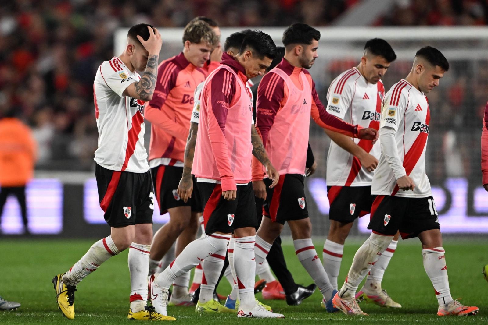 River Plate aseguró el primer lugar del Grupo D de la Copa Libertadores. ( AFP)