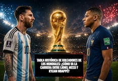 Tabla histórica de goleadores de los Mundiales: ¿cómo va la carrera entre Lionel Messi y Kylian Mbappé?