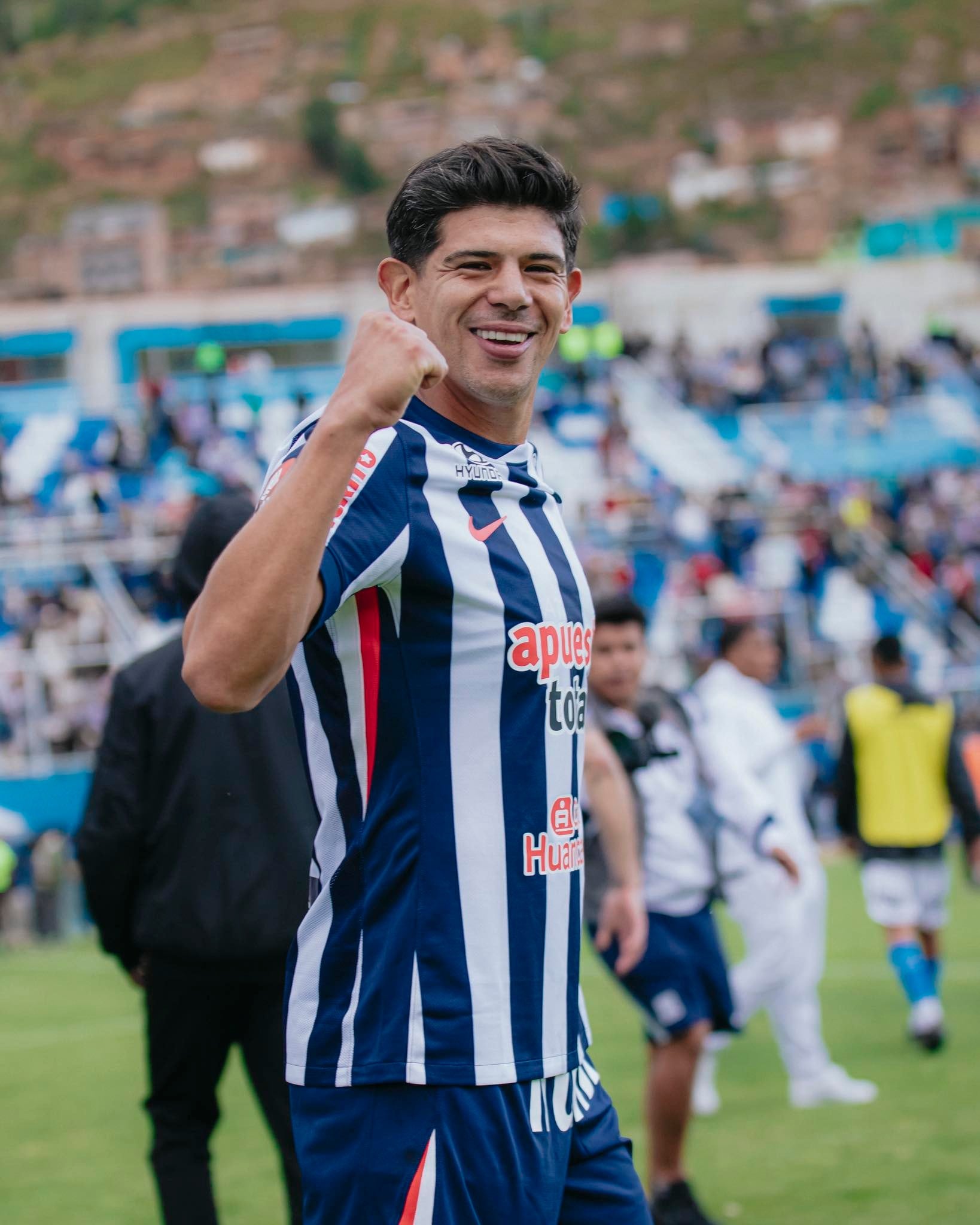 Esteban Pavez fue una de las figuras del club blanquiazul en Tarma. (Foto: El Comercio)