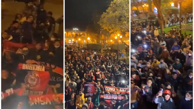 Fiesta en las calles: Melgar fue recibido por sus hinchas en Arequipa [VIDEO]