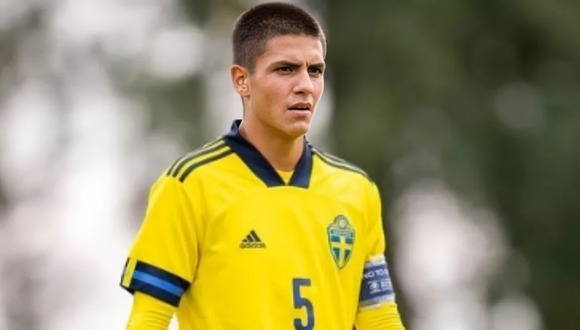 Matteo Pérez Vinlöf fue convocado por Suecia y esta pronto de realizar su debut con la selección de mayores. (Foto: Agencias).