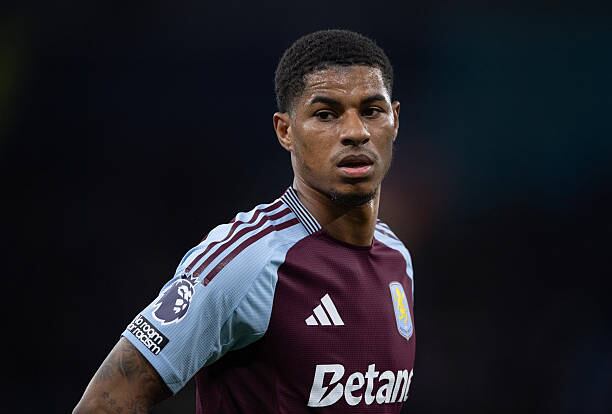 Marcus Rashford jugó a préstamo en Aston Villa. (Foto: Getty Images)