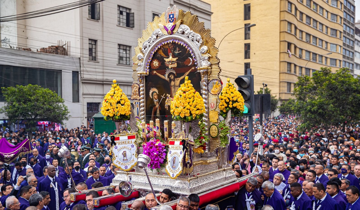 Conoce cómo será el próximo recorrido del Señor de los Milagros. (Foto: Agencias)