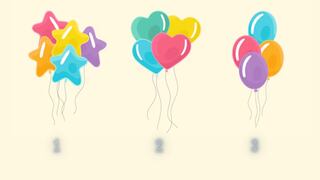 Tus desventajas serán reveladas al seleccionar tu globo favorito