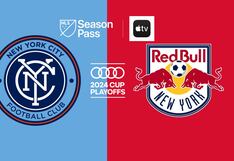 MLS Season Pass on Apple TV - How to watch NYC FC vs. New York RB matchup for the 2024 MLS Cup Playoffs