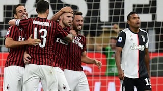 Golpe a la polla: AC Milan le volteó el partido a la Juventus de Cristiano