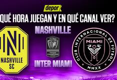 Dónde pasan Inter Miami vs. Nashville SC con Lionel Messi por Concachampions: horarios