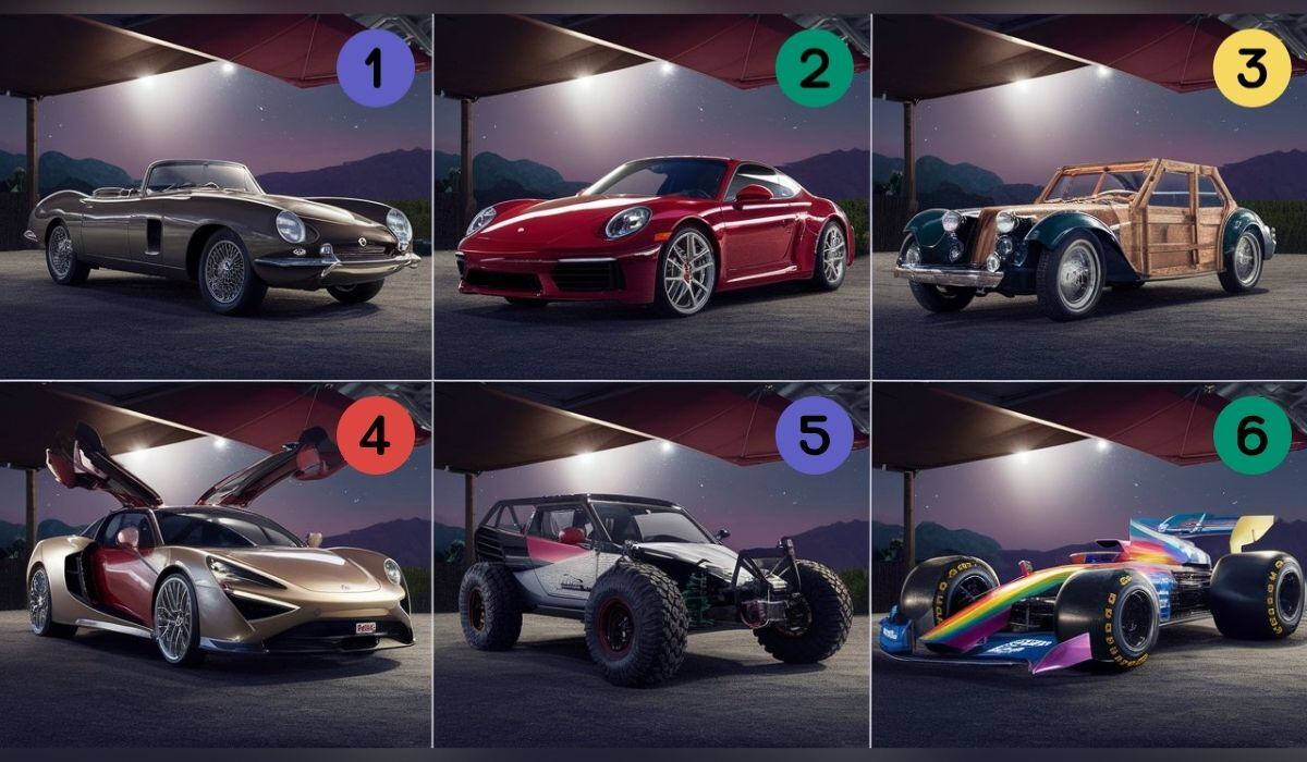 Elige uno de los carros en esta ilustración para descubrir cuáles son tus virtudes (Foto: Depor).