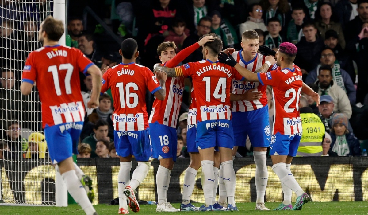 Girona es el líder junto a Real Madrid en LaLiga: varios de sus jugadores y DT podrían marcharse la próxima temporada. (Foto: Agencias).