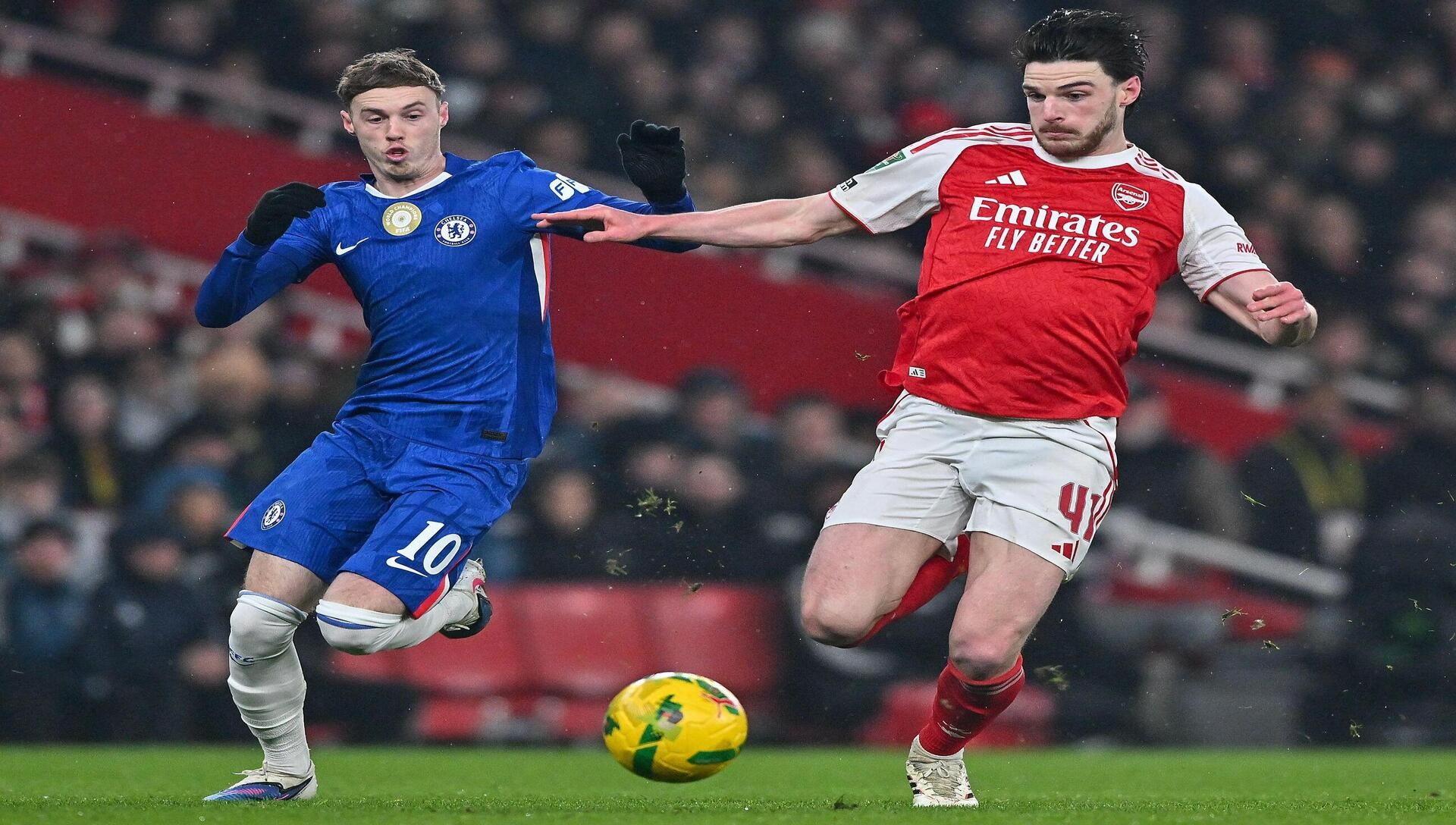 Se espera que el duelo Arsenal vs Chelsea será intenso y parejo (Crédito: Alamy Stock Photo)
