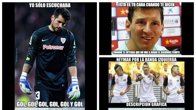 Barcelona vs. Athletic Bilbao: los mejores memes de la goleada de los azulgranas