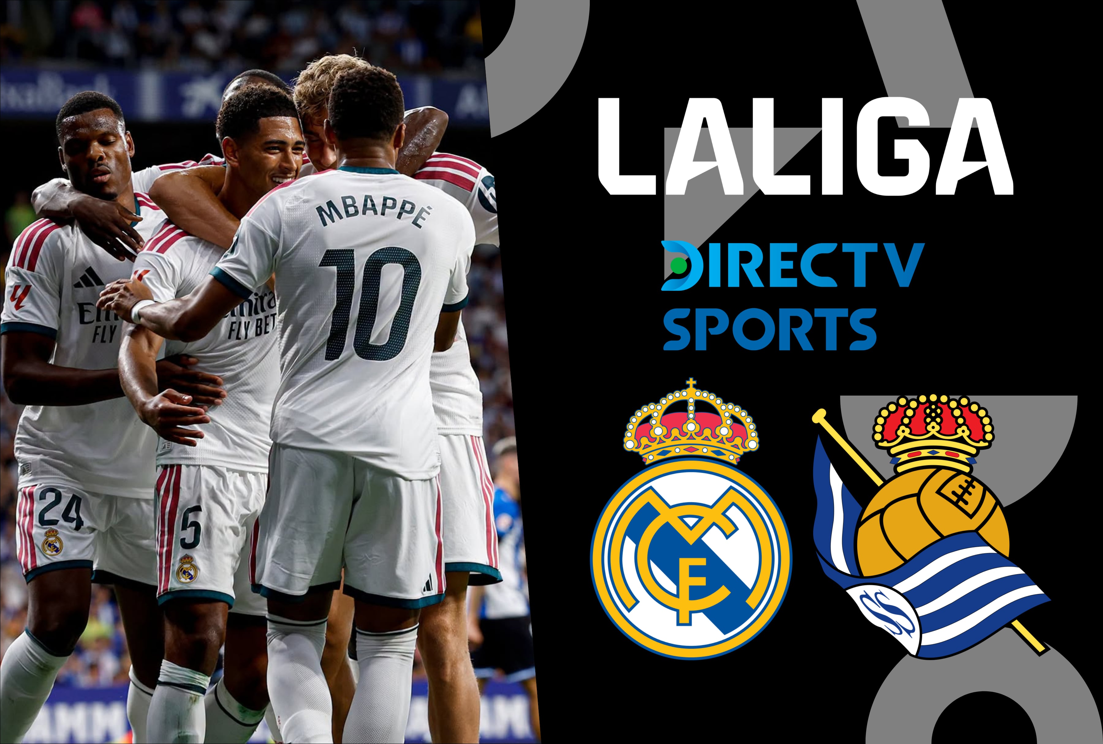 🔵 DIRECTV EN VIVO GRATIS | Sigue transmisión Real Madrid vs. Real Sociedad EN DIRECTO por Fútbol TV y DGO Online
