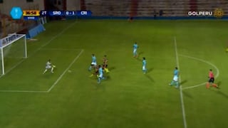 ¡Estaba solo!: Christofer Gonzales se falló mano a mano que pudo ser el gol del empate [VIDEO]