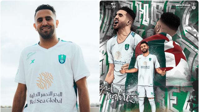 De Manchester City a Al Ahli: Arabia Saudita da otro golpe con Riyad Mahrez