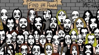 ¿Puedes hallar al panda oculto entre este grupo de black metal? El reto que tiene a todos confundidos [FOTO]