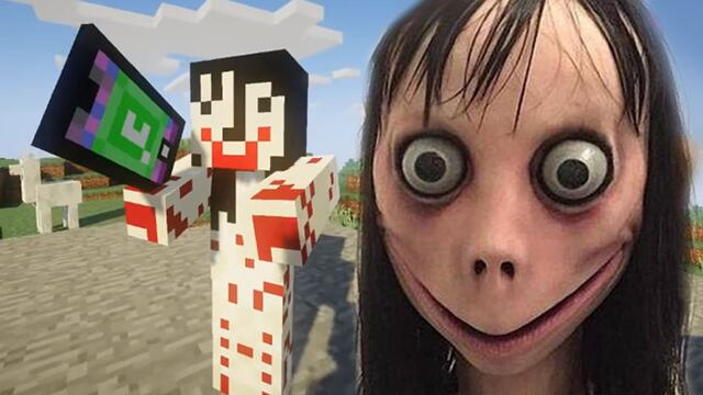 'Momo' de WhatsApp aparece en Minecraft y aterra a miles de jugadores [VIDEO]