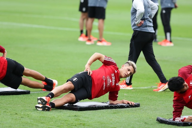 Las mejores postales del entrenamiento de la Selección Peruana (Foto: GEC)