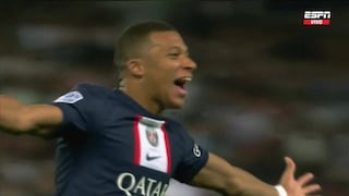 Cazador en el área: el gol de Mbappé para el 2-1 de PSG vs. Niza por la Ligue 1 [VIDEO]