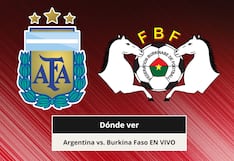 ¿Dónde ver Argentina vs. Burkina Faso por amistoso FIFA 2026?