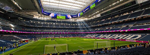 El estadio del Real Madrid tiene capacidad para 78,297 espectadores. (Foto: Getty Images)