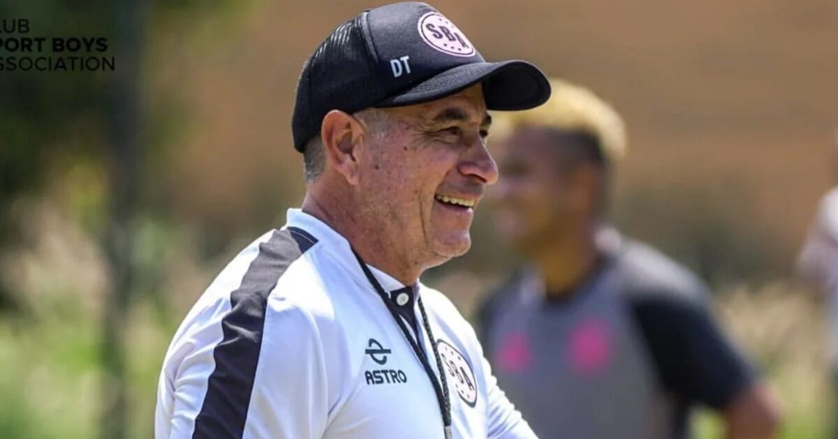 Guillermo Sanguinetti dirigió a Sport Boys en 2023. (Foto: Sport Boys)
