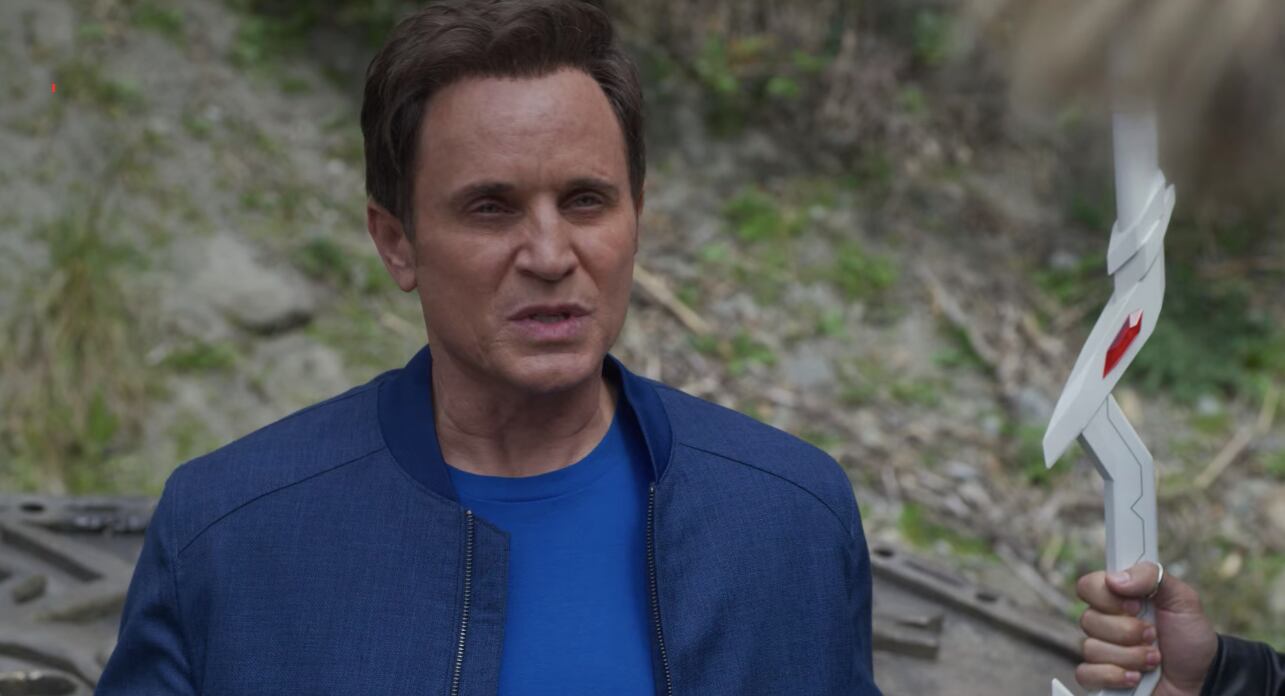 David Yost retoma su icónico papel como Billy Cranston, el Mighty Morphin Ranger Azul en “Power Rangers: Furia cósmica” (Foto: Netflix)