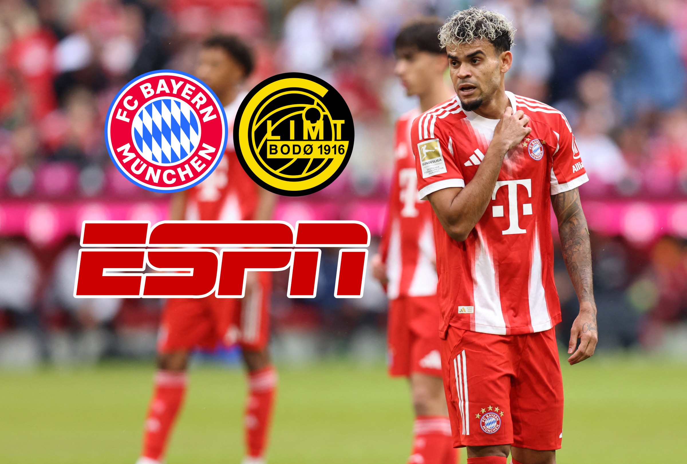 MÚNICHA (ALEMANIA), 09/09/2026.- Cobertura oficial de ESPN EN VIVO ONLINE para mirar el partido Bayern Múnich vs. Bodø/Glimt hoy por la fecha 1 de la Fase Liga de la UEFA Champions League 2026-27 en el estadio Allianz Arena de Múnich, Alemania. FOTO DE ALEXANDRA BEIER PARA AFP