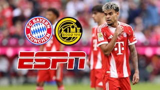 ESPN transmitió Bayern Múnich 5-0 Bodø/Glimt por Champions League (10/09/2026)