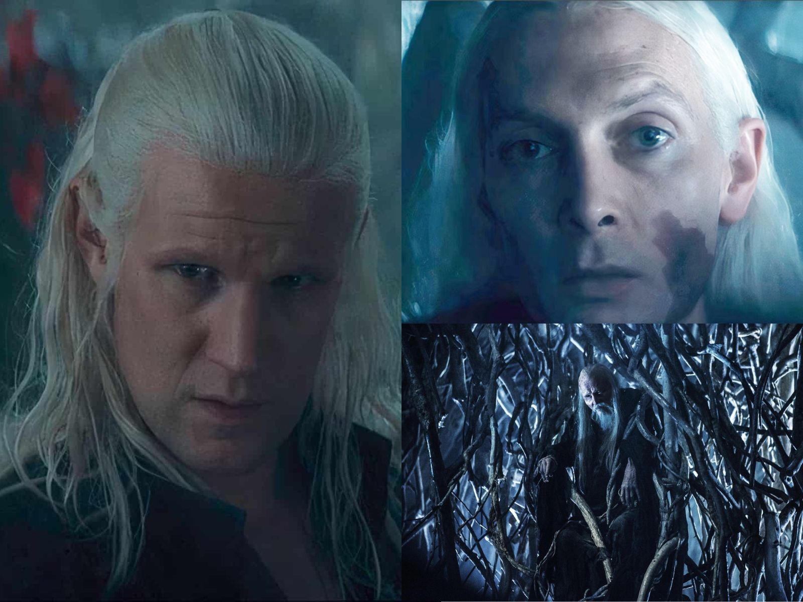 En el final de la temporada 2 de "House of the Dragon", Brynden Rivers aparece en la visión que Daemon Targaryen tuvo en Harrenhal (Fotos: HBO)