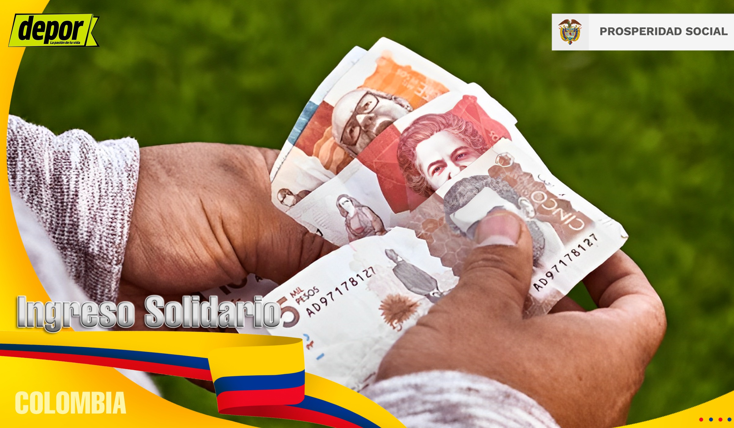 Conoce todos los detalles sobre el Ingreso Solidario en Colombia. (Foto: Composición)