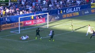 Volante de Los Angeles Galaxy tuvo espectacular salvada en la MLS que se convirtió en viral [VIDEO]