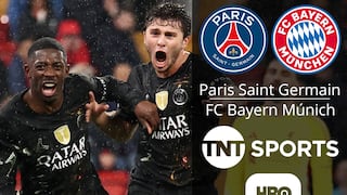 TNT Sports y HBO Max EN VIVO GRATIS — dónde ver partido PSG vs. Bayern Múnich EN DIRECTO por Fútbol TV y Online