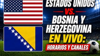 Dónde se transmitió el juego Estados Unidos — Bosnia y Herzegovina por los 16avos de final del Mundial 2026